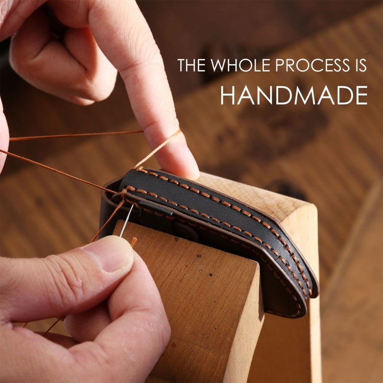 For Cadillac / CT5 / CT6 / XT6 C088 Car Key Leather Protective Case (Black) - Car Key Cases by PMC TechLife | Online Shopping South Africa | PMC TechLife | Buy Now Pay Later Mobicred