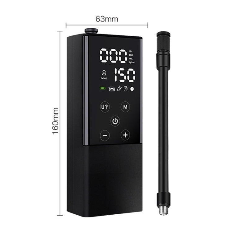 GP2 Car Portable Mini Touch Wreless Air Pump Smart Electric Air Pump - Inflatable Pump by PMC TechLife | Online Shopping South Africa | PMC TechLife