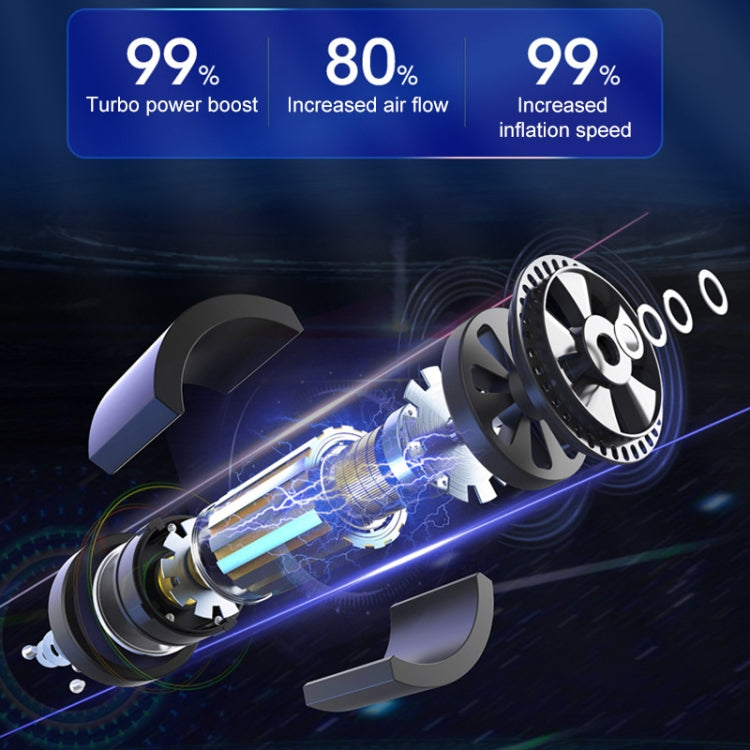 GP2 Car Portable Mini Touch Wreless Air Pump Smart Electric Air Pump - Inflatable Pump by PMC TechLife | Online Shopping South Africa | PMC TechLife