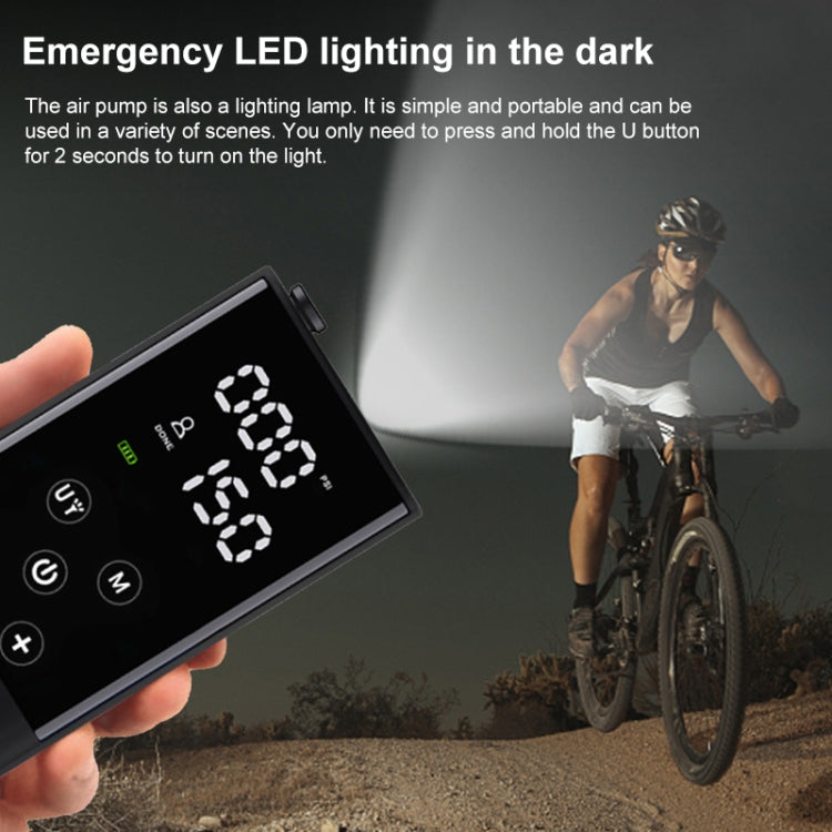 GP2 Car Portable Mini Touch Wreless Air Pump Smart Electric Air Pump - Inflatable Pump by PMC TechLife | Online Shopping South Africa | PMC TechLife