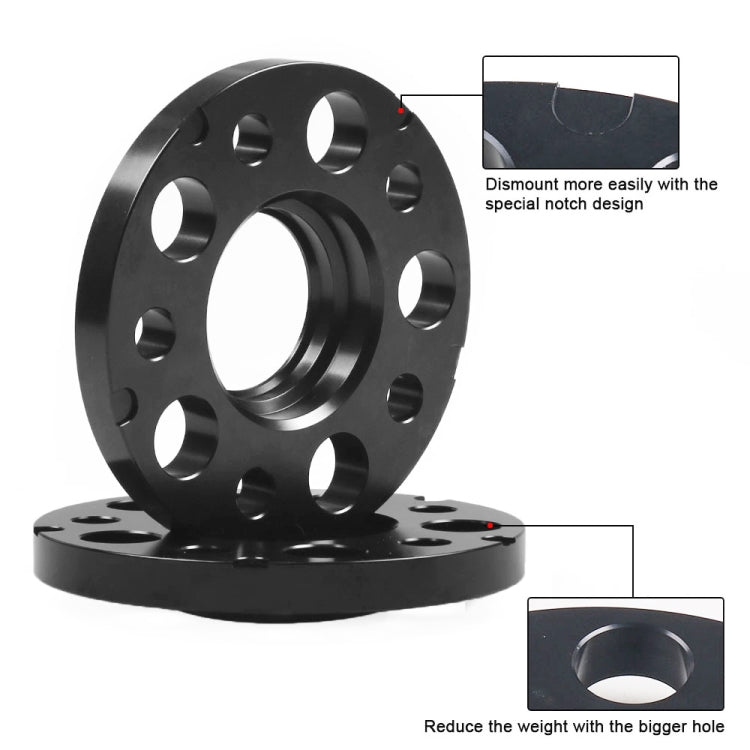 For Mercedes-Benz 15mm Car Modified Wheel Hub Flange Center Wheel Spacer with M12x1.5 Screws (Red) - Wheels Tires & Parts by PMC TechLife | Online Shopping South Africa | PMC TechLife