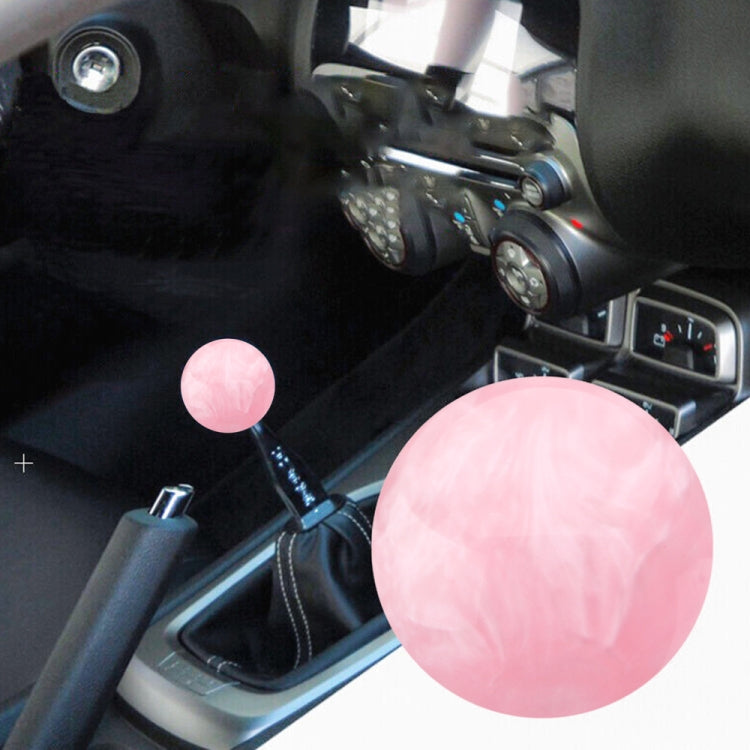 Car Modified Marble Star Gear Head Shifter Cover with Adapter (Pink) - Shift Knob by PMC TechLife | Online Shopping South Africa | PMC TechLife | Buy Now Pay Later Mobicred