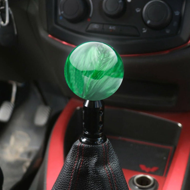 Car Modified Marble Star Gear Head Shifter Cover with Adapter (Green) - Shift Knob by PMC TechLife | Online Shopping South Africa | PMC TechLife | Buy Now Pay Later Mobicred