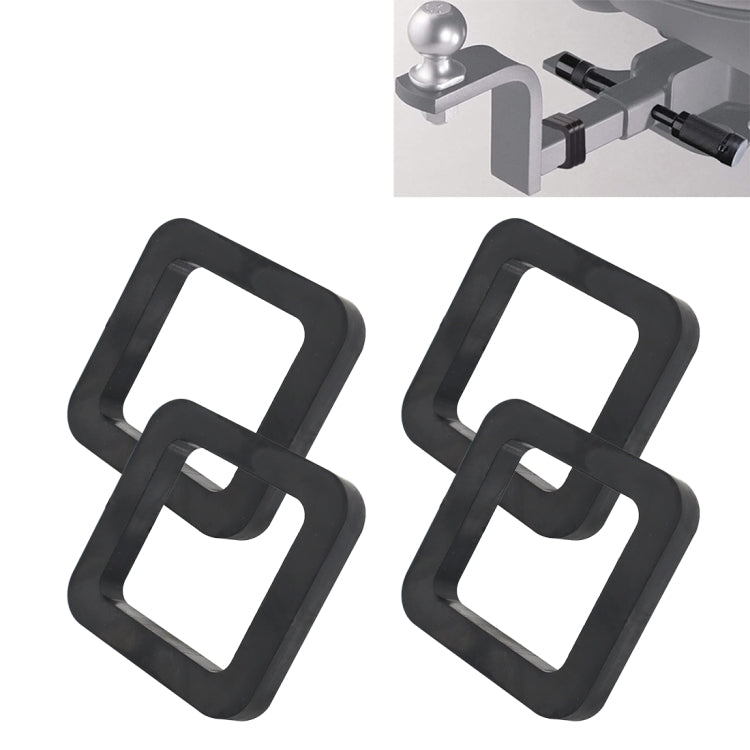 CP-3015 4 in 1 Car 2 inch Trailer Hitch Receiver Silencer Pad - Towing Bars by PMC TechLife | Online Shopping South Africa | PMC TechLife | Buy Now Pay Later Mobicred