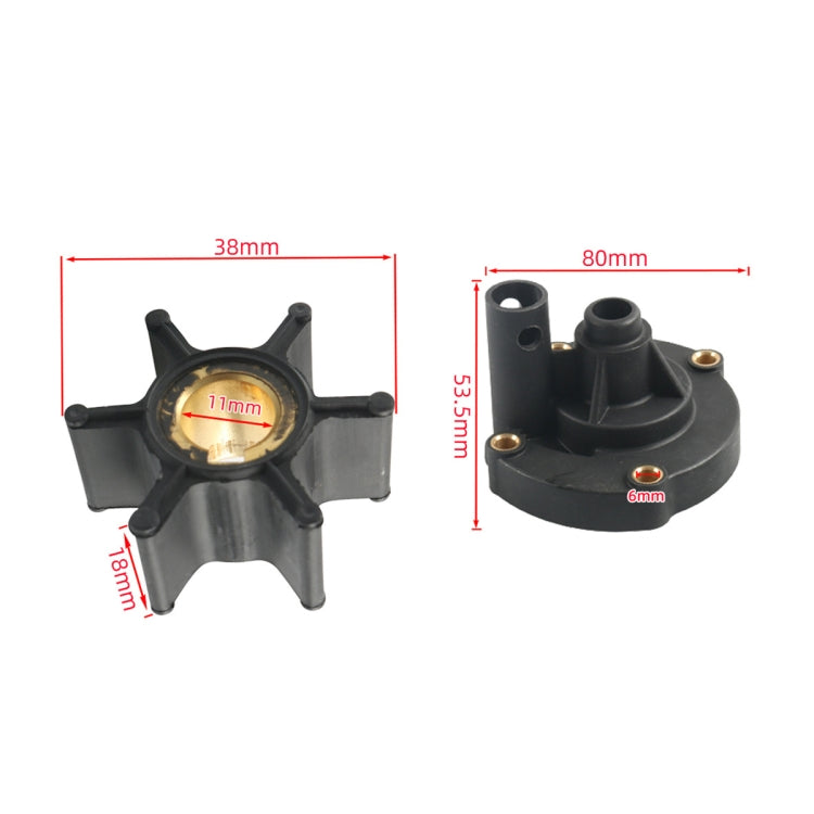 A8153 For Johnson Outboard Water Pump Impeller Repair Kit 763758 - Marine Accessories & Parts by PMC TechLife | Online Shopping South Africa | PMC TechLife | Buy Now Pay Later Mobicred