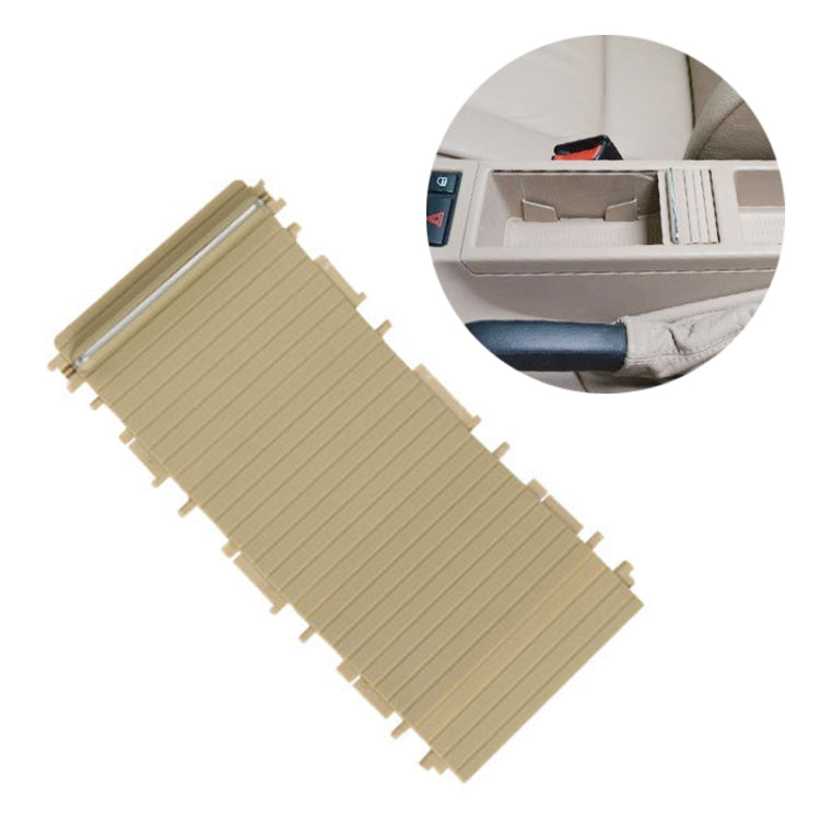 For BMW 3 Series E46 Left Driving Car Center Console Water Cup Holder Cover 51167038334(Beige) - Stowing Tidying by PMC TechLife | Online Shopping South Africa | PMC TechLife | Buy Now Pay Later Mobicred