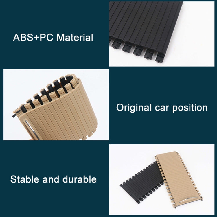 For Buick Excelle 2004-2012 Left-hand Drive Car Center Console Water Cup Holder Cover BKKYLL (Black) - Stowing Tidying by PMC TechLife | Online Shopping South Africa | PMC TechLife | Buy Now Pay Later Mobicred