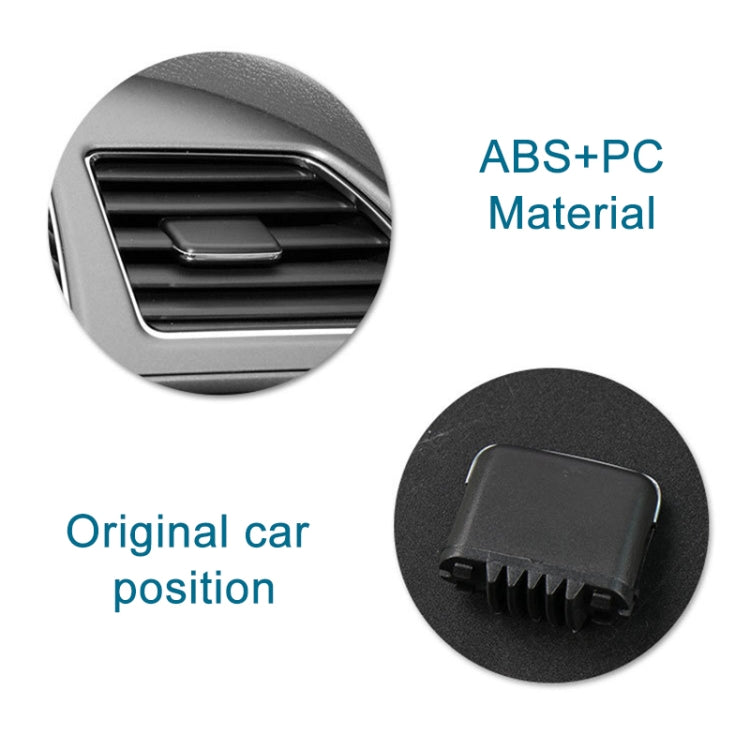 For Lexus ES240 / ES350 Left-hand Drive Car Rear Row Air Conditioning Air Outlet Paddle 55660-33210(Black) - Air Conditioning System by PMC TechLife | Online Shopping South Africa | PMC TechLife | Buy Now Pay Later Mobicred
