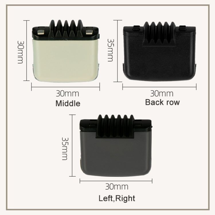 For Lexus ES240 / ES350 Left-hand Drive Car Left and Right Air Conditioning Air Outlet Paddle 55660-33210(Brown) - Air Conditioning System by PMC TechLife | Online Shopping South Africa | PMC TechLife | Buy Now Pay Later Mobicred