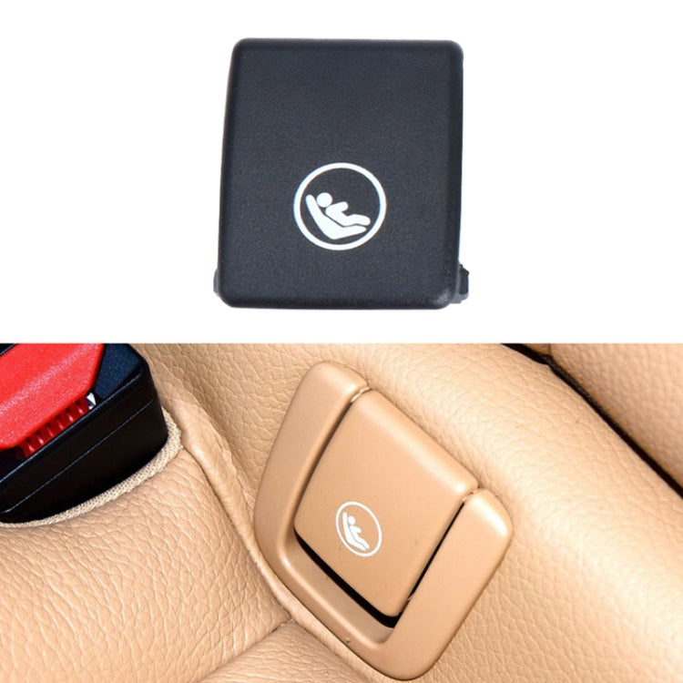 Child Seat Rear Row Seat Safety Belt Anchor Cover For volvo V90 / S90 / S60 / XC40 / XC60, Left-Drive(Black) - Auto Fastener & Clips by PMC TechLife | Online Shopping South Africa | PMC TechLife