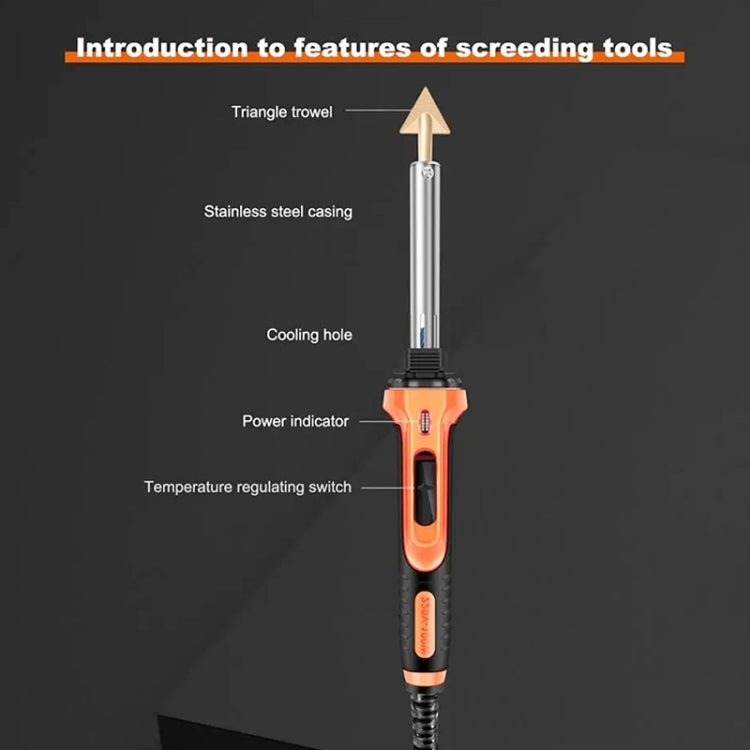 100W Electric Soldering Iron Plastic Welding Machine Car Bumper Repair Plier, AU Plug (Red) - free shipping - PMC TechLife - Order now!