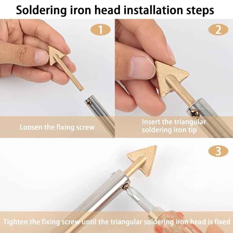 100W Electric Soldering Iron Plastic Welding Machine Car Bumper Repair Plier, AU Plug (Blue) - Hand Tool Sets by PMC TechLife | Online Shopping South Africa | PMC TechLife | Buy Now Pay Later Mobicred