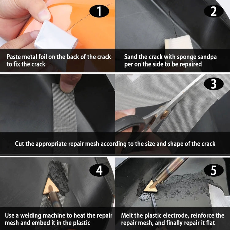 100W Electric Soldering Iron Plastic Welding Machine Car Bumper Repair Plier, AU Plug (Blue) - Hand Tool Sets by PMC TechLife | Online Shopping South Africa | PMC TechLife | Buy Now Pay Later Mobicred