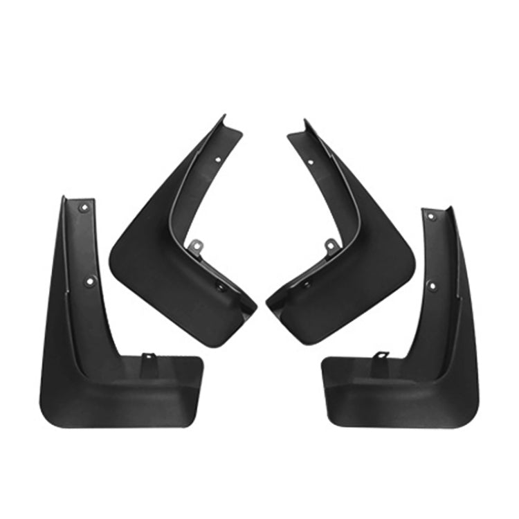 For BMW X5 M Sports F15 2014-2018 4pcs/Set Car Auto Soft Plastic Splash Flaps Fender Guard - Mudguards by PMC TechLife | Online Shopping South Africa | PMC TechLife | Buy Now Pay Later Mobicred