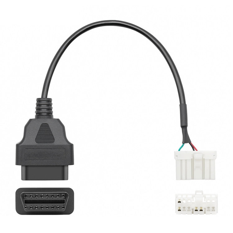 For Tesla Model X / S 2012-2015 OBDII to 12 Pin OBD Adapter Cable - Cables & Connectors by PMC TechLife | Online Shopping South Africa | PMC TechLife | Buy Now Pay Later Mobicred