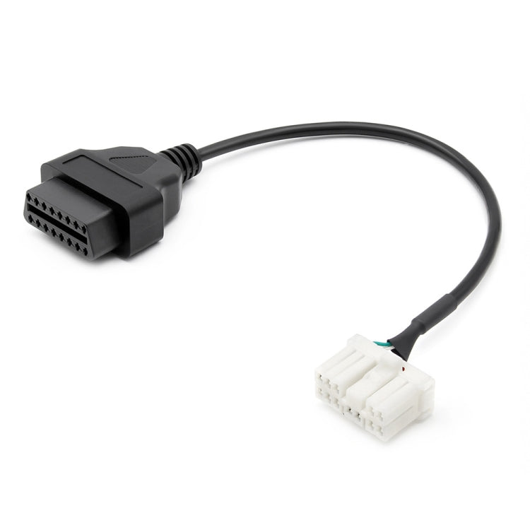 For Tesla Model X / S 2012-2015 OBDII to 12 Pin OBD Adapter Cable - Cables & Connectors by PMC TechLife | Online Shopping South Africa | PMC TechLife | Buy Now Pay Later Mobicred