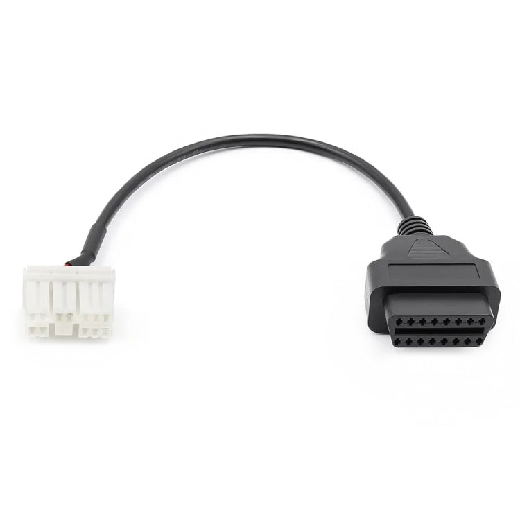 For Tesla Model X / S 2012-2015 OBDII to 12 Pin OBD Adapter Cable - Cables & Connectors by PMC TechLife | Online Shopping South Africa | PMC TechLife | Buy Now Pay Later Mobicred