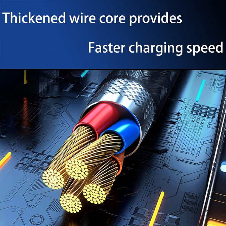 Ozio HX06 151W Type-C + USB Dual Port Car Charger with 3 in 1 Spring Data Cable - Car Charger by ozio | Online Shopping South Africa | PMC TechLife | Buy Now Pay Later Mobicred