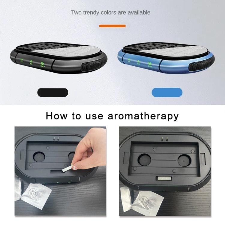 Car Negative Ion Air Purifier with 2 Solid Aromatherapy Sticks (Black) - Air Purifier by PMC TechLife | Online Shopping South Africa | PMC TechLife | Buy Now Pay Later Mobicred