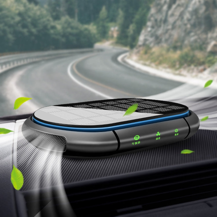 Car Negative Ion Air Purifier with 2 Solid Aromatherapy Sticks (Black) - Air Purifier by PMC TechLife | Online Shopping South Africa | PMC TechLife | Buy Now Pay Later Mobicred