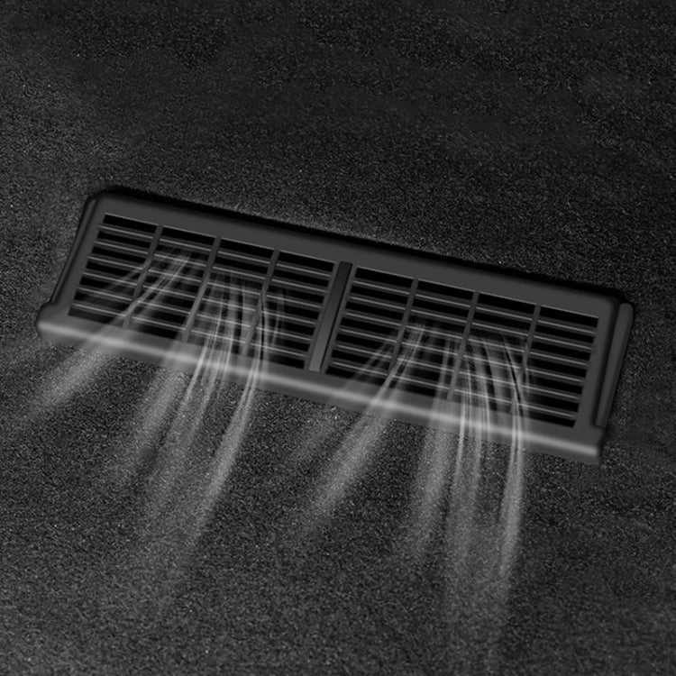 For Tesla Model Y 2pcs / Set Buckle Style Air Outlet Protective Cover Under Car Seat - Air Conditioning System by PMC TechLife | Online Shopping South Africa | PMC TechLife | Buy Now Pay Later Mobicred