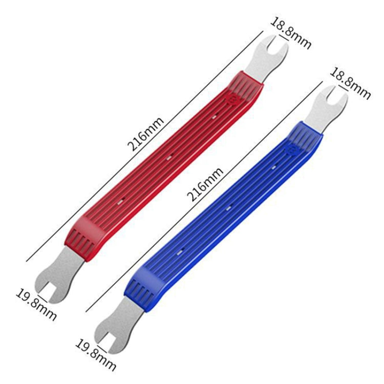 4-5 inch Short Car Door Panel Removal Rubber Buckle Screwdriver (Blue) - Hand Tool Sets by PMC TechLife | Online Shopping South Africa | PMC TechLife | Buy Now Pay Later Mobicred