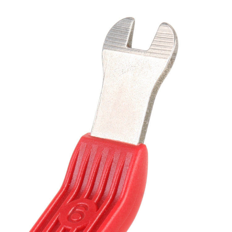 4-5 inch Short Car Door Panel Removal Rubber Buckle Screwdriver (Red) - Hand Tool Sets by PMC TechLife | Online Shopping South Africa | PMC TechLife | Buy Now Pay Later Mobicred