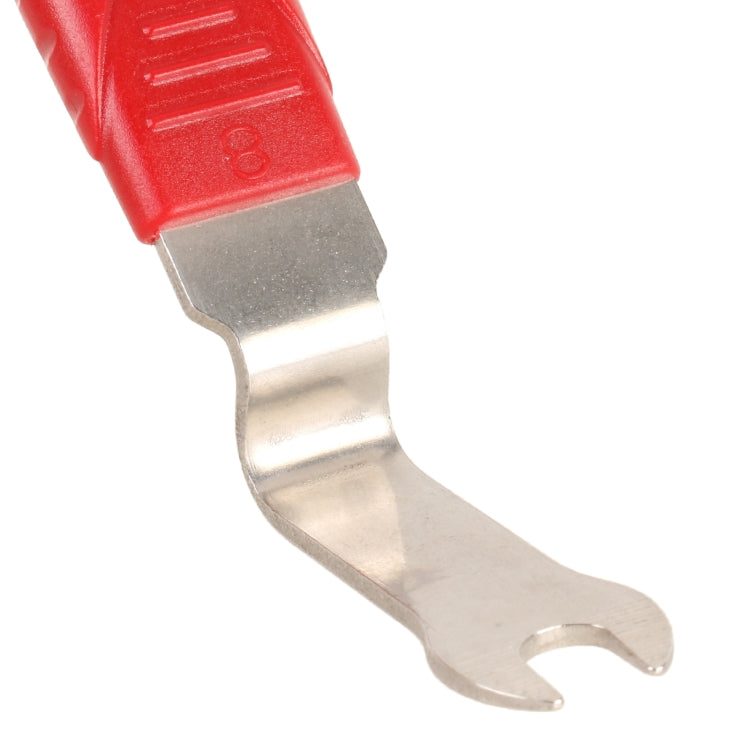 6-8 inch Long Car Door Panel Removal Rubber Buckle Screwdriver (Red) - Hand Tool Sets by PMC TechLife | Online Shopping South Africa | PMC TechLife | Buy Now Pay Later Mobicred