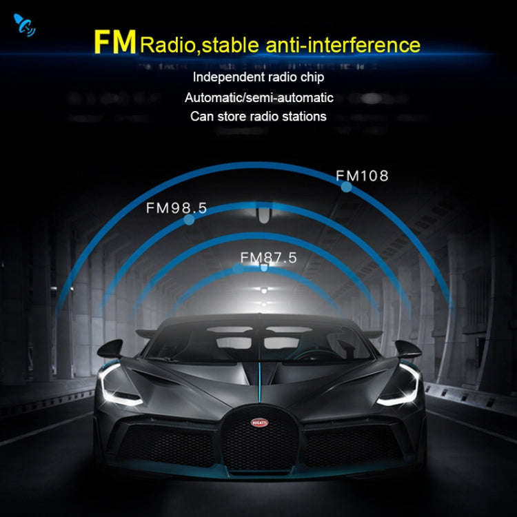 JSD-520 Car Stereo Radio MP3 Audio Player Support Bluetooth Hand-free Calling / FM / USB / SD, EU Plug Version - Car MP3 & MP4 & MP5 by PMC TechLife | Online Shopping South Africa | PMC TechLife | Buy Now Pay Later Mobicred
