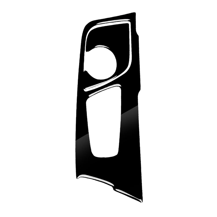 Car Right Drive Gear Panel Decorative Sticker for BMW Series 5 G38 528Li / 530Li / 540Li 2018(Black) - Car Interior Mouldings by PMC Jewellery | Online Shopping South Africa | PMC Jewellery | Buy Now Pay Later Mobicred