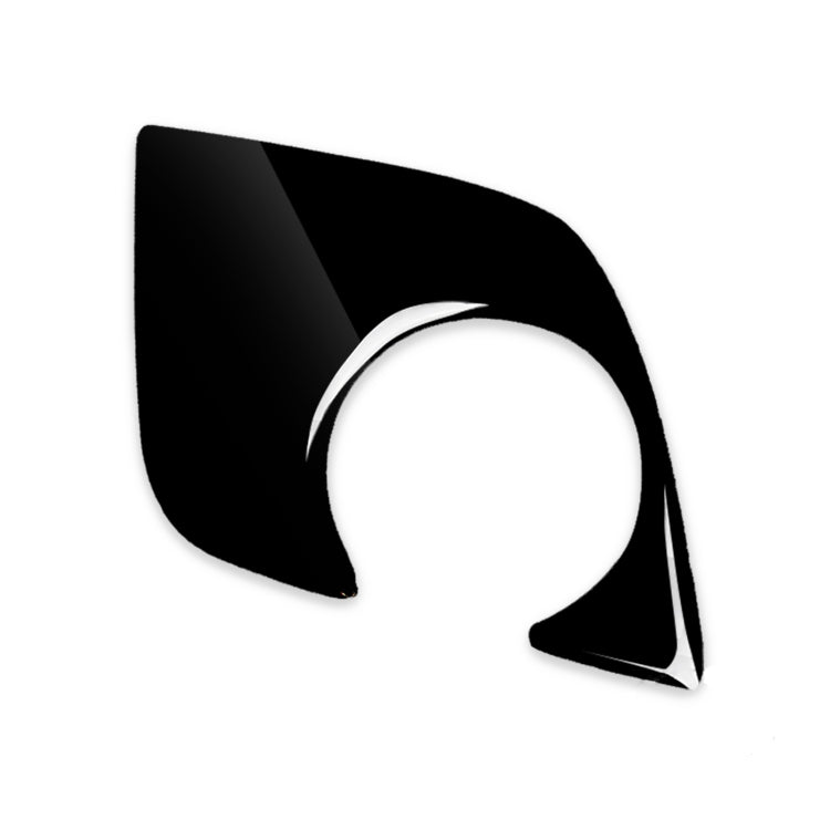 Car Right Drive Gear Panel Decorative Sticker for BMW Series 5 G38 528Li / 530Li / 540Li 2018(Black) - Car Interior Mouldings by PMC Jewellery | Online Shopping South Africa | PMC Jewellery | Buy Now Pay Later Mobicred