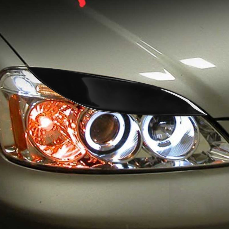 Pair Car Lamp Eyebrow Soft Decorative Sticker for Honda Civic 2001-2003 (Black) - Lamp Decoration by PMC TechLife | Online Shopping South Africa | PMC TechLife | Buy Now Pay Later Mobicred