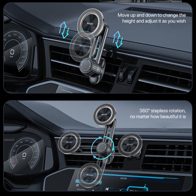 Yesido C168 MagSafe Magnetic Car Air Vent Phone Holder - free shipping - PMC TechLife - Order now!