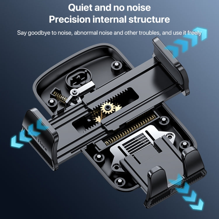 Yesido C175 Mini Suction Cup Type Mechanical Phone Clip Car Holder - Universal Car Holders by Yesido | Online Shopping South Africa | PMC TechLife | Buy Now Pay Later Mobicred