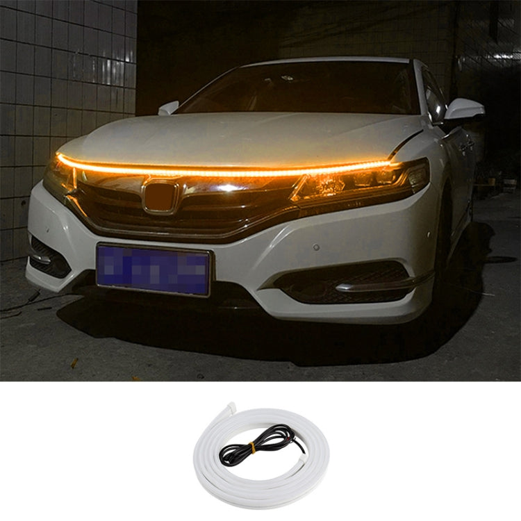 1.8m Car Daytime Running Super Bright Decorative LED Atmosphere Light (Yellow Light) - Decorative Lights by PMC TechLife | Online Shopping South Africa | PMC TechLife | Buy Now Pay Later Mobicred