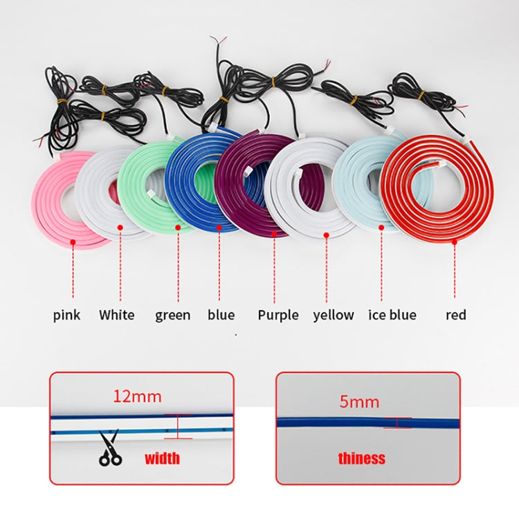 1.8m Car Daytime Running Super Bright Decorative LED Atmosphere Light (Pink Light) - Decorative Lights by PMC TechLife | Online Shopping South Africa | PMC TechLife | Buy Now Pay Later Mobicred