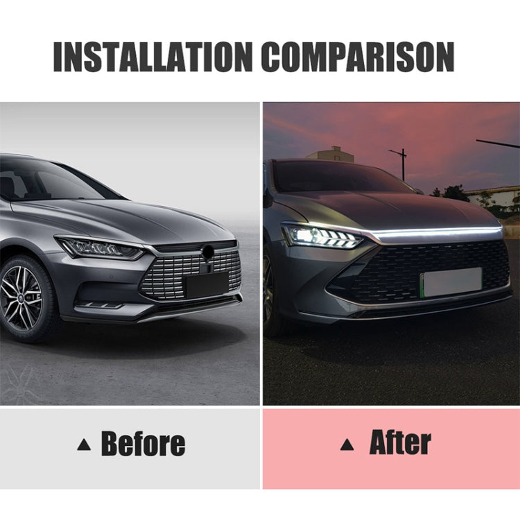 2m Car Daytime Running Super Bright Decorative LED Atmosphere Light (Blue Light) - Decorative Lights by PMC TechLife | Online Shopping South Africa | PMC TechLife | Buy Now Pay Later Mobicred