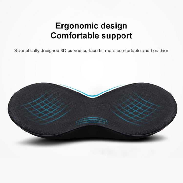 Car mini Seat Cushion Breathable Lumbar Seat Mat (Black) - Seat Accessories by PMC TechLife | Online Shopping South Africa | PMC TechLife | Buy Now Pay Later Mobicred