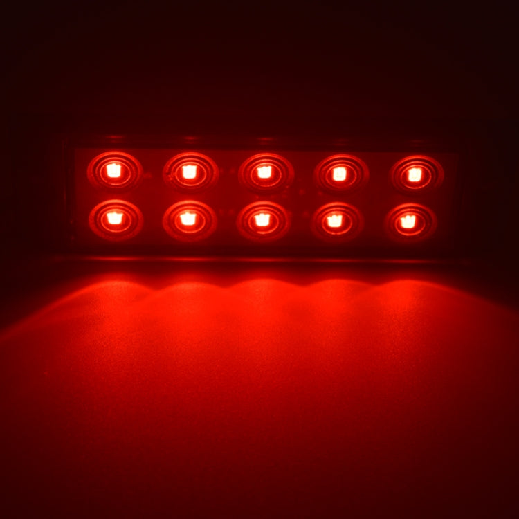 2pcs Car / Truck 10LEDs Side Marker Indicator Lights Bulb Lamp (Red) - Clearance Lights by PMc TechLife | Online Shopping South Africa | PMc TechLife | Buy Now Pay Later Mobicred