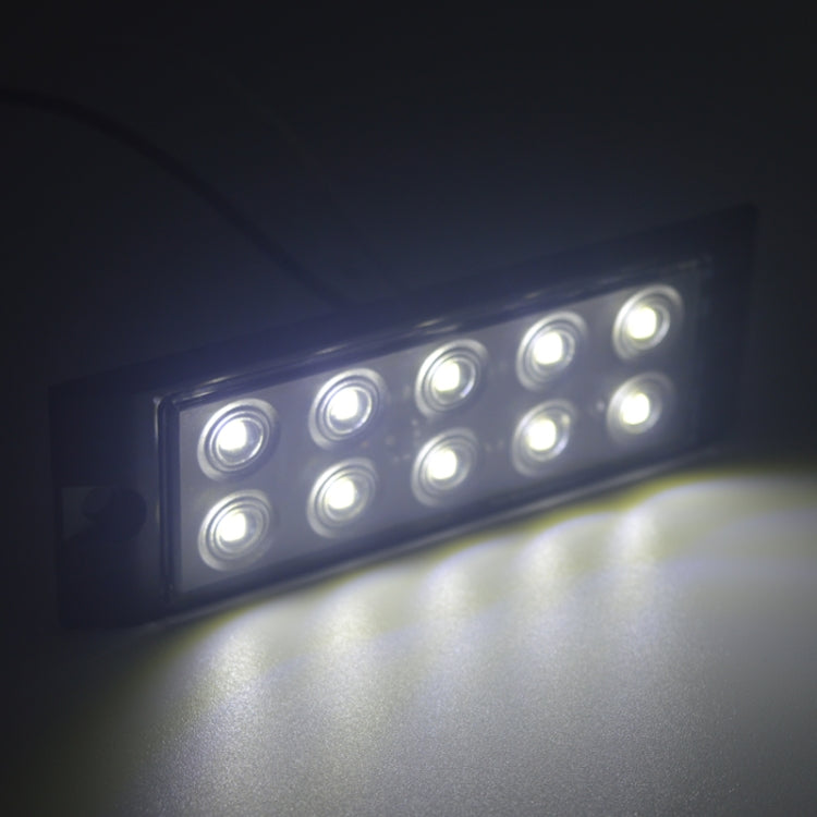 2pcs Car / Truck 10LEDs Side Marker Indicator Lights Bulb Lamp (White) - Clearance Lights by PMc TechLife | Online Shopping South Africa | PMc TechLife | Buy Now Pay Later Mobicred