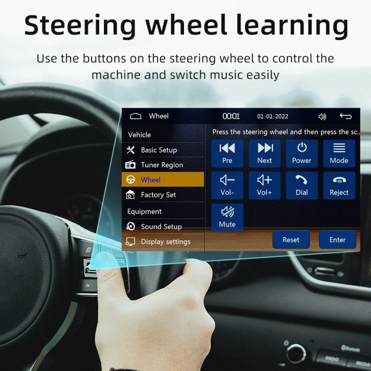 4 inch 800x480P Car Radio Receiver MP5 Player, Support FM & Bluetooth & SD Card with Remote Control - Car MP3 & MP4 & MP5 by PMC TechLife | Online Shopping South Africa | PMC TechLife | Buy Now Pay Later Mobicred