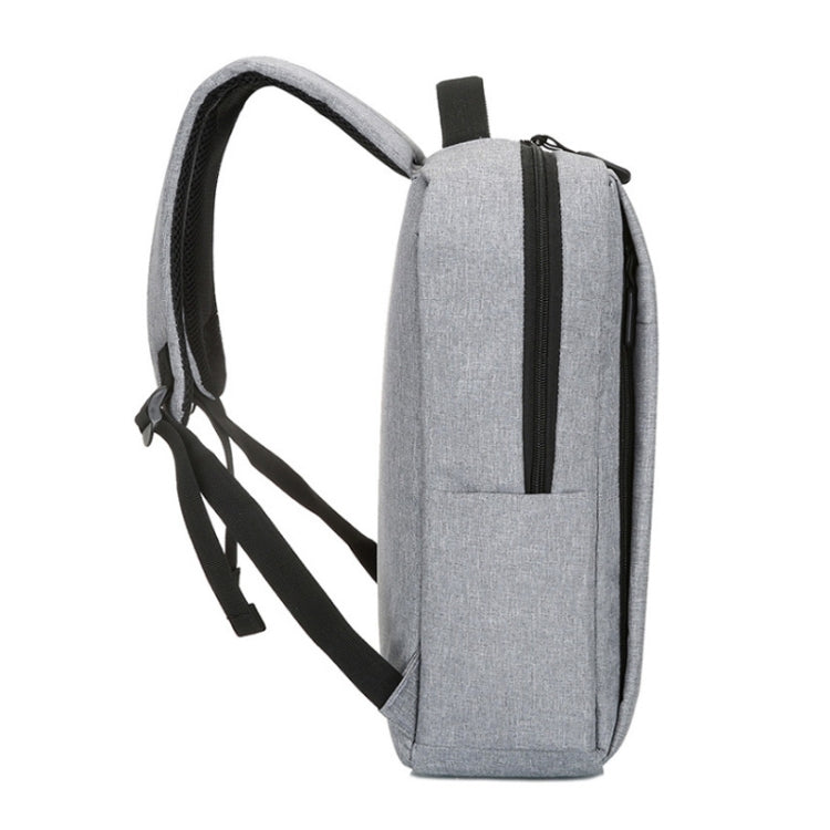 POFOKO Large-capacity Waterproof Oxford Cloth Business Casual Backpack with External USB Charging Design for 15.6 inch Laptops(Black) - free shipping - PMC Jewellery - Order now!