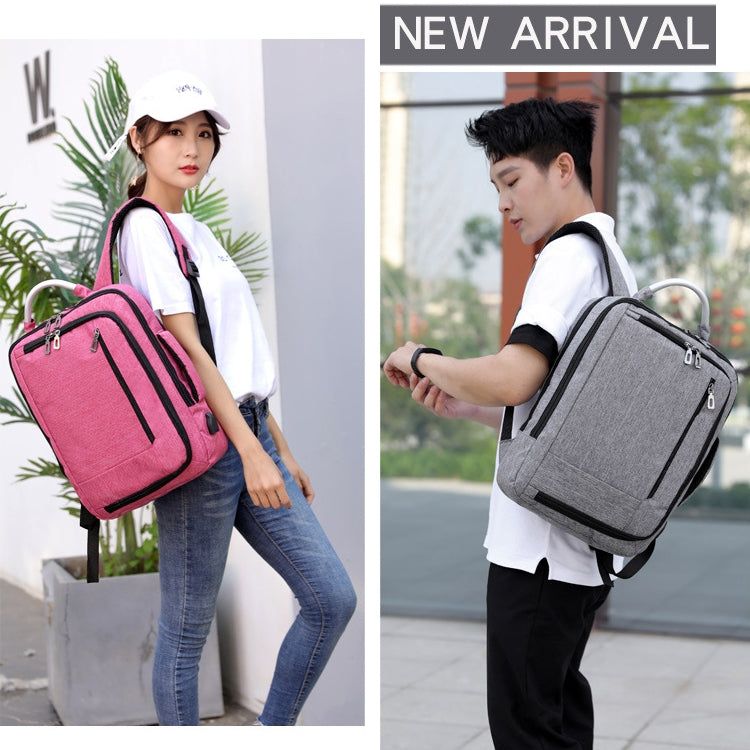 cxs-620 Multifunctional Oxford Laptop Bag Backpack (Wine Red) - Backpack by PMC Jewellery | Online Shopping South Africa | PMC Jewellery | Buy Now Pay Later Mobicred