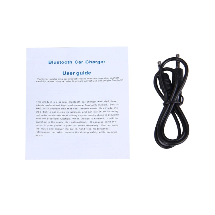 GT86 Dual USB Charger Car Bluetooth FM Transmitter Kit, Support LCD Display / TF Card Music Play / Hands-free(Silver) - Bluetooth Car Kits by PMC TechLife | Online Shopping South Africa | PMC TechLife | Buy Now Pay Later Mobicred