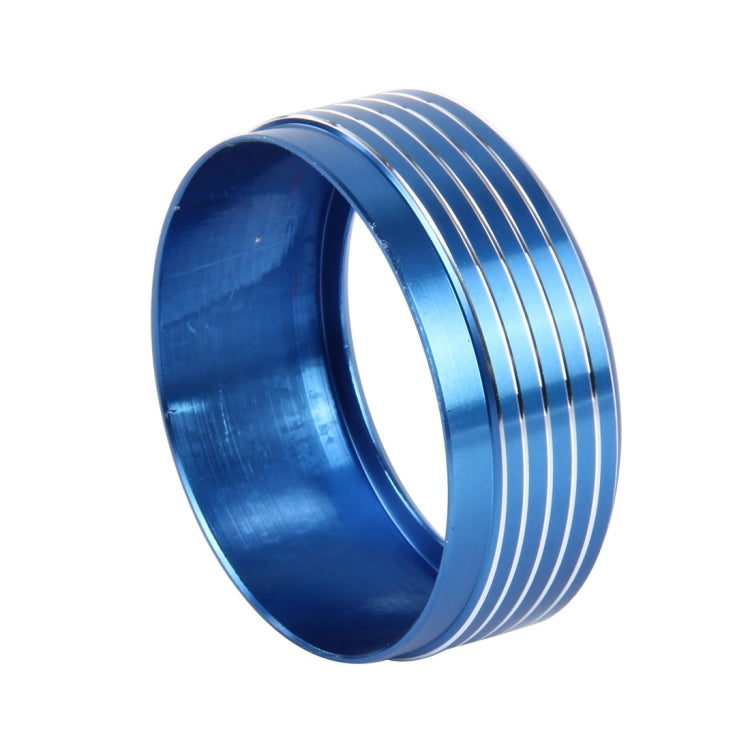 3 PCS Car Aluminum Air Conditioner Knob Case For Subaru(Blue) - Decoration Rings by PMC Jewellery | Online Shopping South Africa | PMC Jewellery | Buy Now Pay Later Mobicred