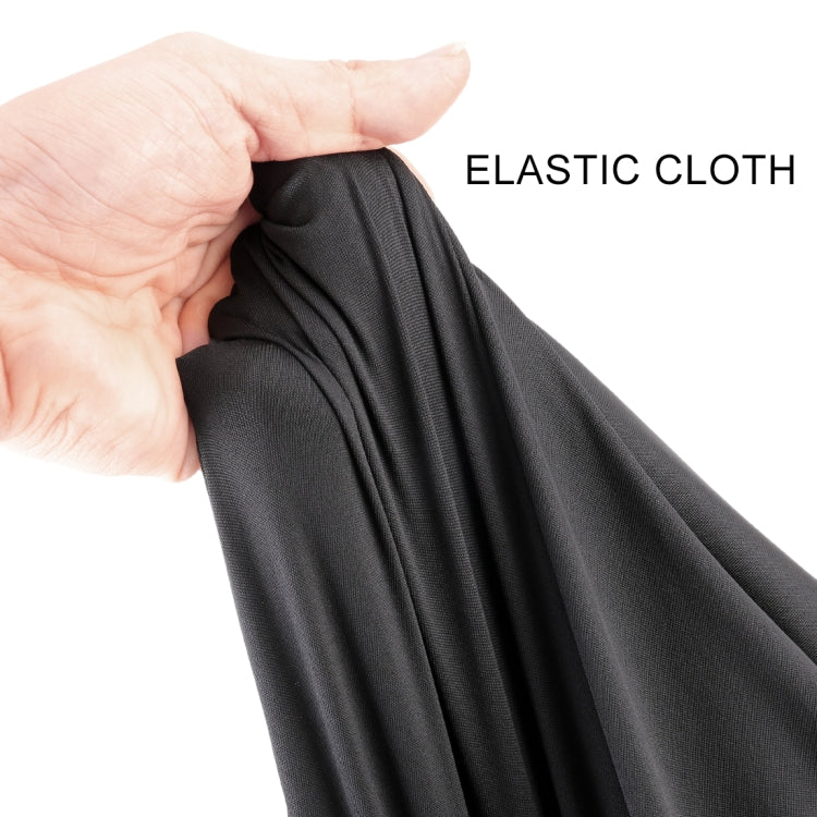 Anti-Dust Anti-UV Heat-insulating Elastic Force Cotton Car Cover for Business Car, Size: 4.8m~5.15m (Black) - PE Material by PMC TechLife | Online Shopping South Africa | PMC TechLife | Buy Now Pay Later Mobicred