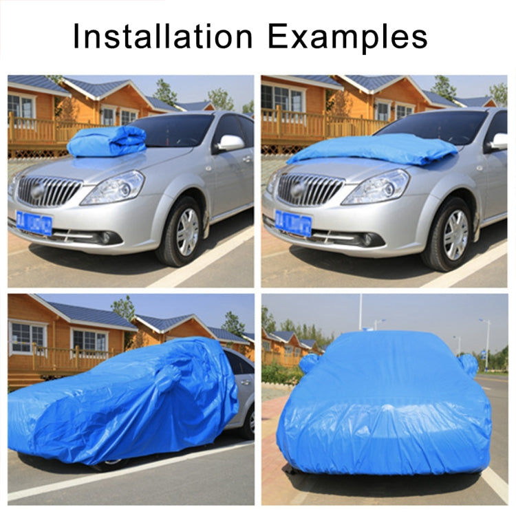 Anti-Dust Anti-UV Heat-insulating Elastic Force Cotton Car Cover for SUV, Size: S, 4.2m~4.45m (Black) - PE Material by PMC TechLife | Online Shopping South Africa | PMC TechLife | Buy Now Pay Later Mobicred
