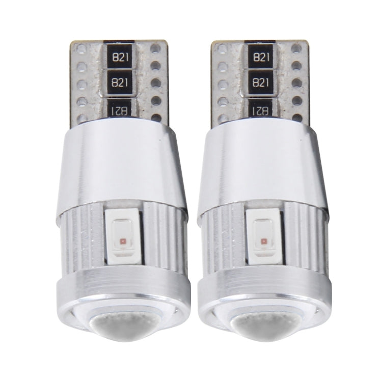 2 PCS T10 3W 6 SMD-5630 LEDs Error-Free Canbus Car Clearance Lights Lamp, DC 12V(Red Light) - Clearance Lights by PMC TechLife | Online Shopping South Africa | PMC TechLife | Buy Now Pay Later Mobicred