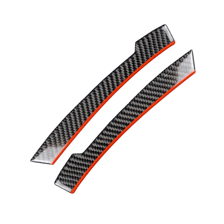 2 PCS Car Carbon Fiber Rearview Mirror Anti-collision Strip Protection Guards Trims Stickers for Mercedes-Benz - Anti Collision Sticker by PMC Jewellery | Online Shopping South Africa | PMC Jewellery | Buy Now Pay Later Mobicred