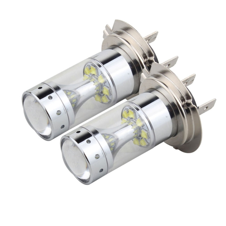 2 PCS H7 60W 1200 LM 6000K Car Fog Lights with 12 XB-D LED Lamps, DC 12V (White Light) - Fog / Driving Lights by PMC TechLife | Online Shopping South Africa | PMC TechLife | Buy Now Pay Later Mobicred